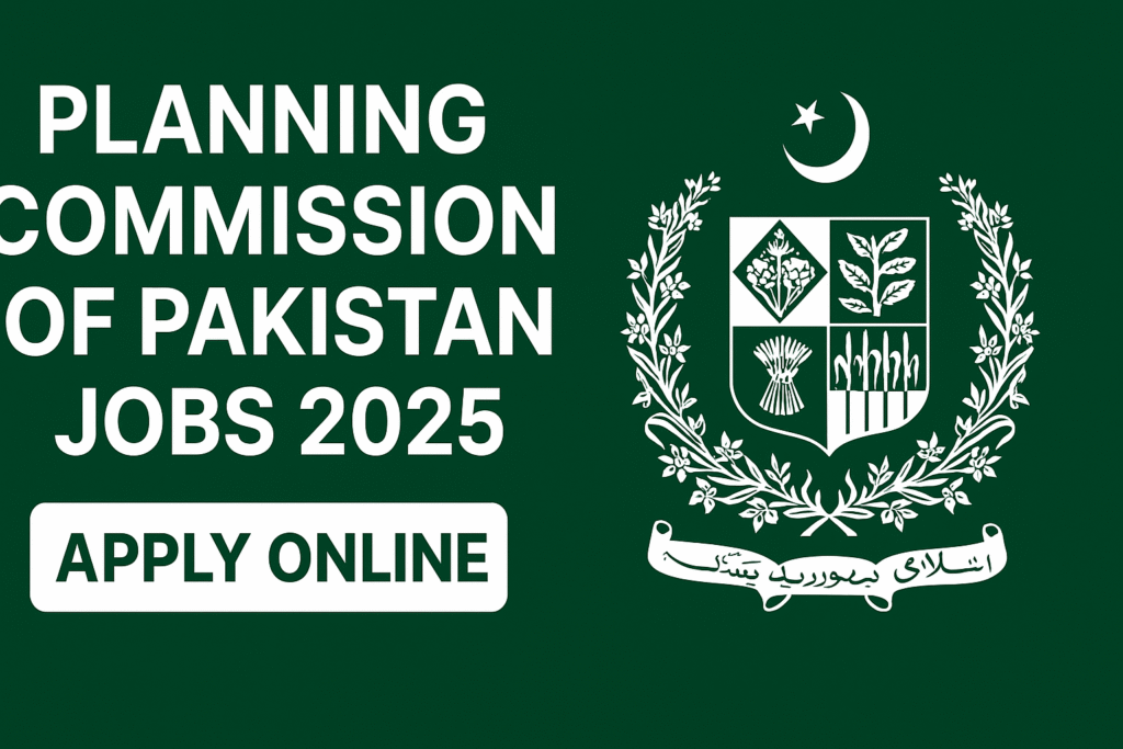 Planning Commission of Pakistan Jobs 2025