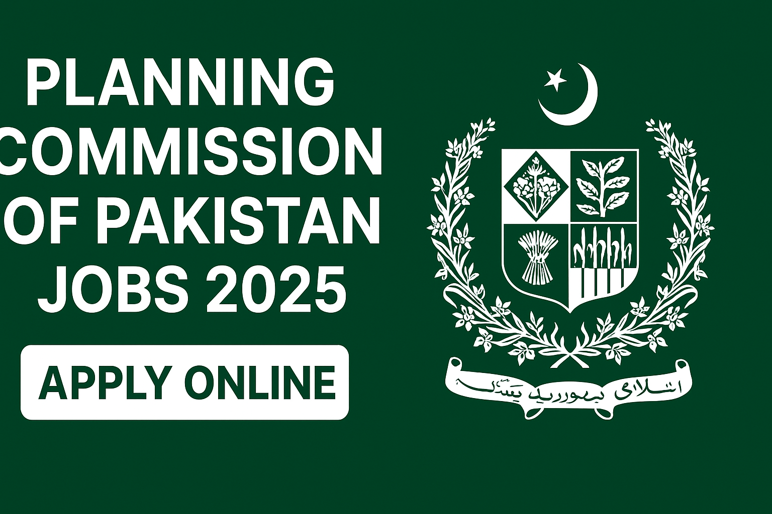 Planning Commission of Pakistan Jobs 2025 – Latest Government Career Opportunities Join Now