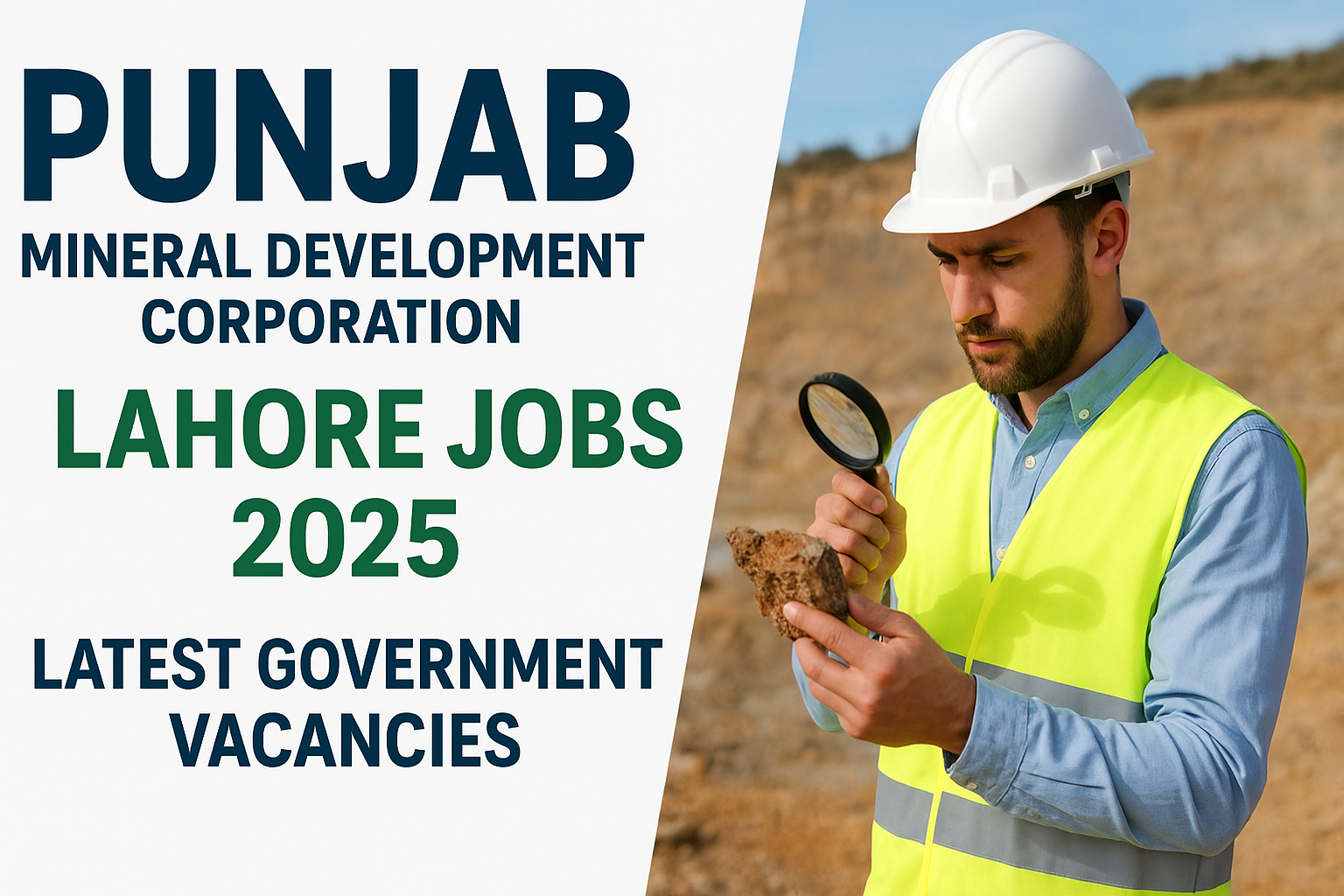 Punjab Mineral Development Corporation Lahore Jobs 2025 – Latest Career Opportunities