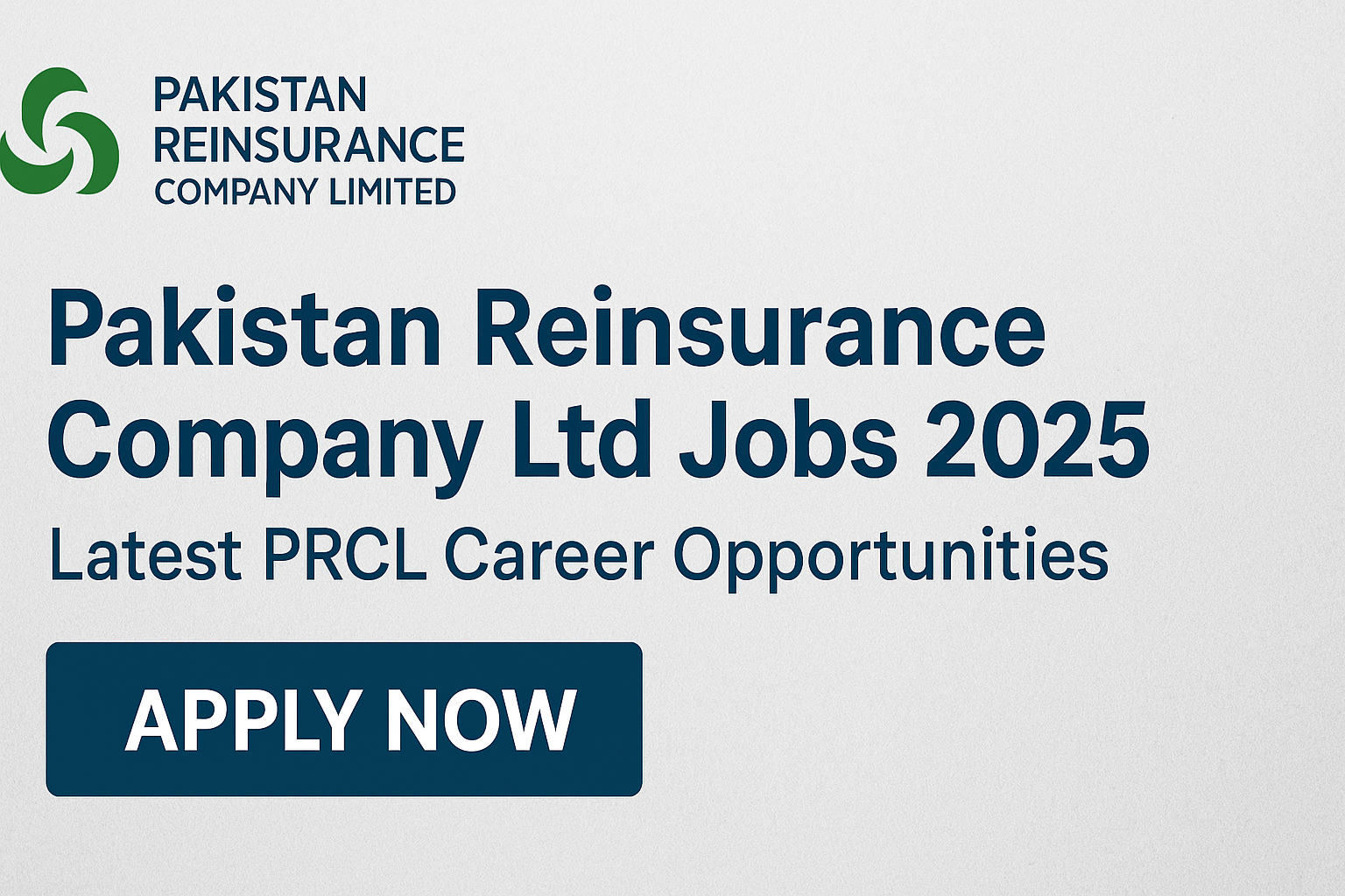 Pakistan Reinsurance Company Ltd Jobs 2025 Join Now