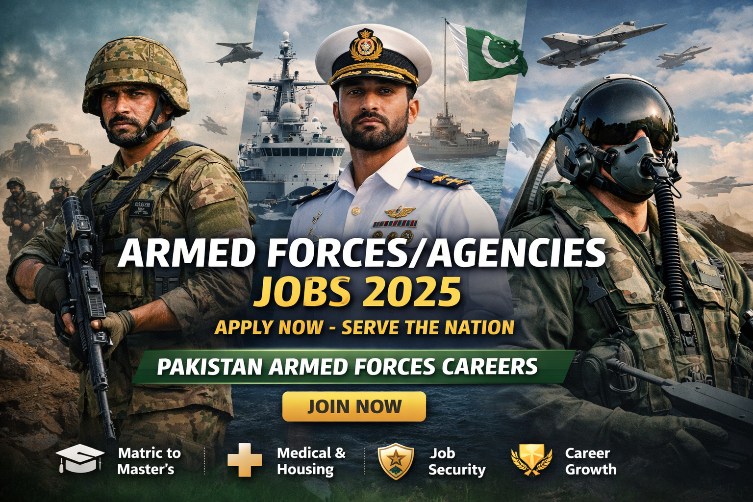 Armed Forces/Agencies Jobs 2025 Join Now