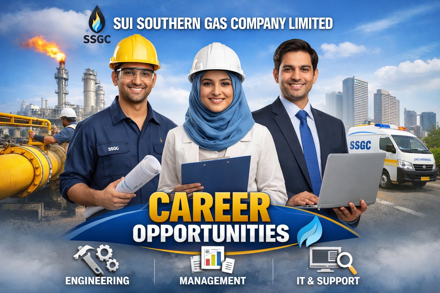 SSGC Sui Southern Gas Company Jobs 2025 – Latest Career Opportunities in Pakistan