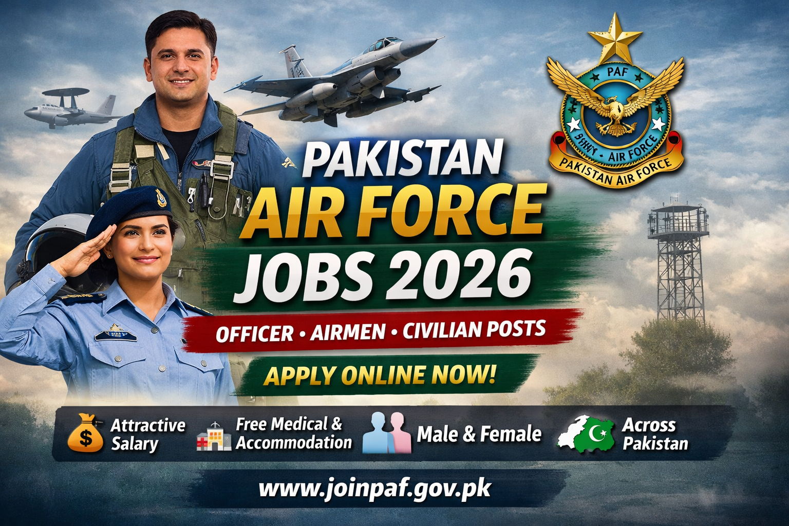 Pakistan Air Force Jobs 2026