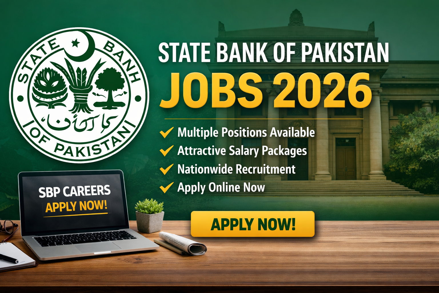 State Bank of Pakistan Jobs 2026