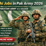 Sipahi Jobs in Pak Army 2026