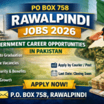 PO Box 758 Rawalpindi Jobs 2026
