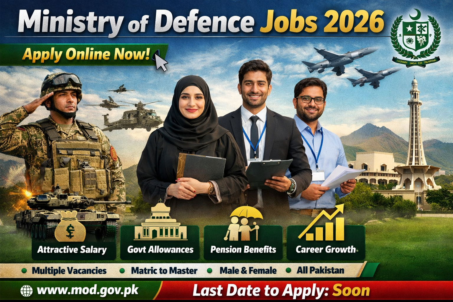 Ministry of Defence Jobs 2026